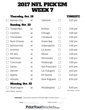 nfl week 7 nfl picks