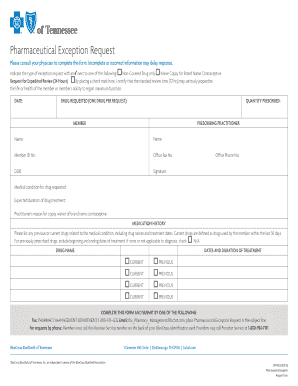  Pharmaceutical Exception Request Form 508 Pharmaceutical Exception Request Form 508 2015