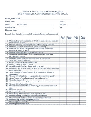 Snap Iv  Form