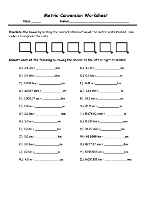  Conversion Quiz 2011-2024