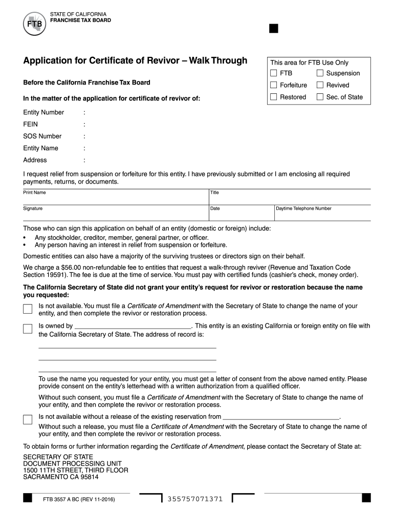 Form 3557 Example