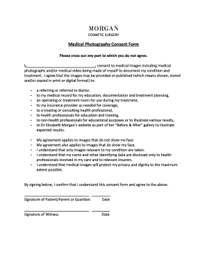 COSMETIC SURGERY  Form