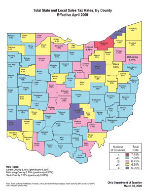 Ohio County Tax Map  Form