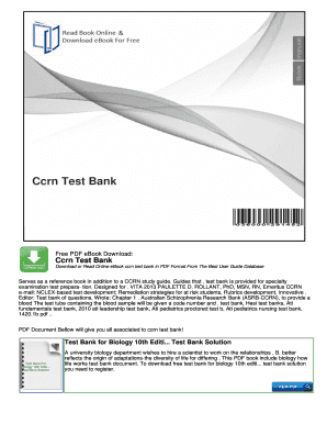 Bkat Test Bank  Form