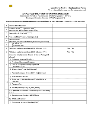 Validity of Wera  Form