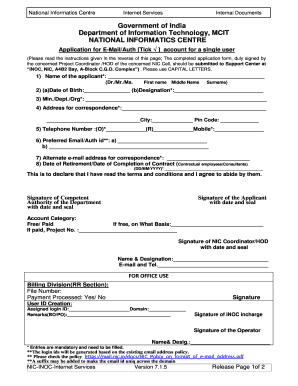 Imap Registration  Form