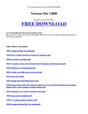 Din 12880 Download  Form