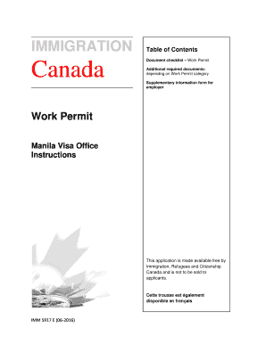 Imm5917e Form