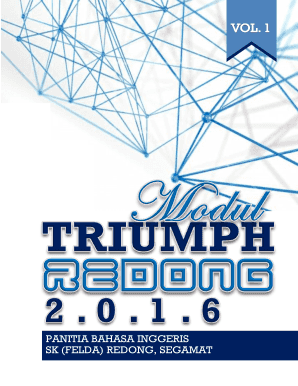 Modul Triumph Redong Vol 1 Answer  Form