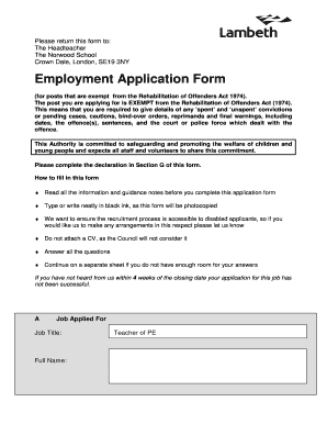 Pe Teacher Application Form