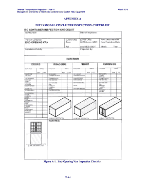  Container Checklist Excel 2015