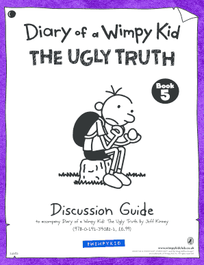 Diary of a Wimpy Kid the Ugly Truth PDF  Form