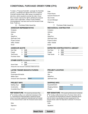 Conditional Po  Form