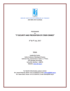 Iibf it Security Study Material PDF  Form