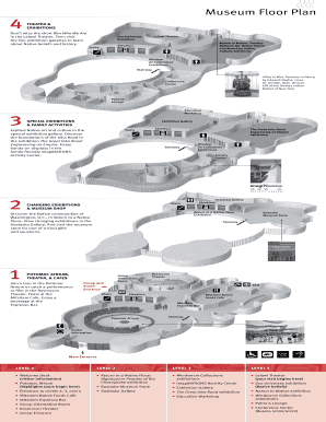 NMAI Floor Plan and Guide National Museum of the American Indian  Form