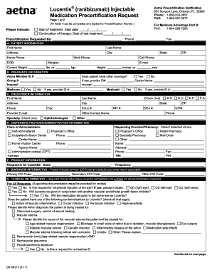   Injectable Medication Precertification Request Accessible PDF 2017