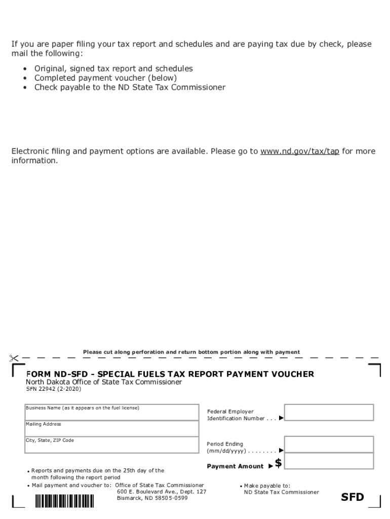  Special Fuel Tax Report and Schedules Special Fuel Tax Report and Schedules 2020-2024