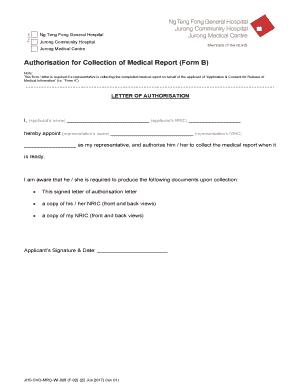 Ng Teng Fong Medical Report  Form