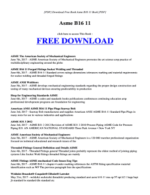 Asme B16 11  Form