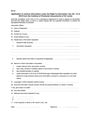 Rti 01 Form