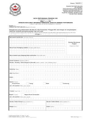 DownloadableItems ROSPP11 PARTICULARS FORM of OFFICE