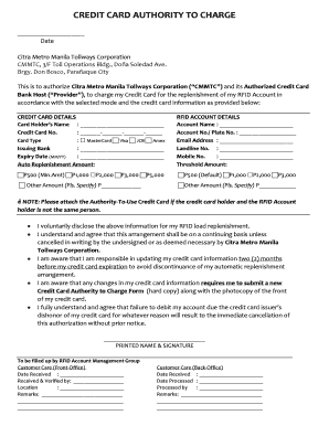 Autosweep Rfid Auto Debit Form