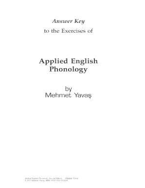 Applied English Phonology 4th PDF  Form