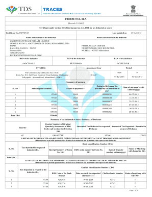 Form 16a 194c Sample