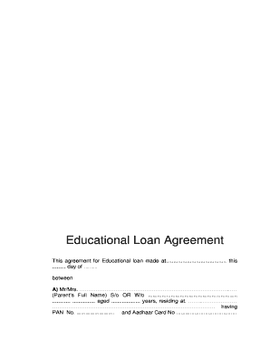 Maulana Azad Education Loan Form PDF