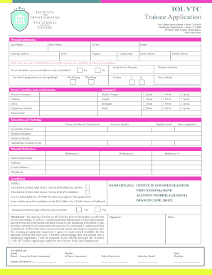 Iol Contact Number  Form