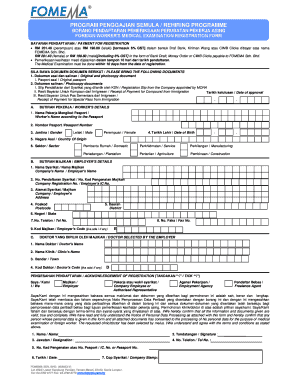 Fomema Form