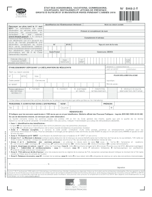 Formulaire Das2 Remplissable