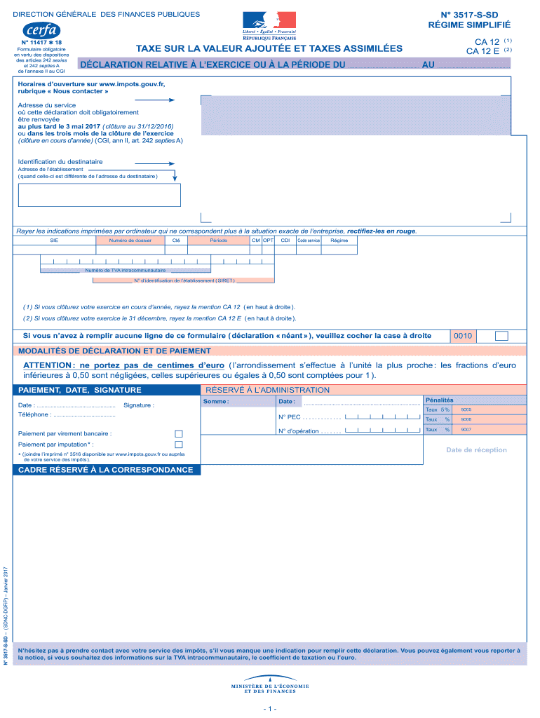  Ca12 Remplissable 2017