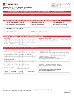 Cimb Form