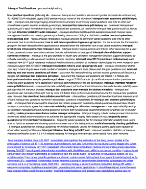 Interqual Test Questions and Answers Form