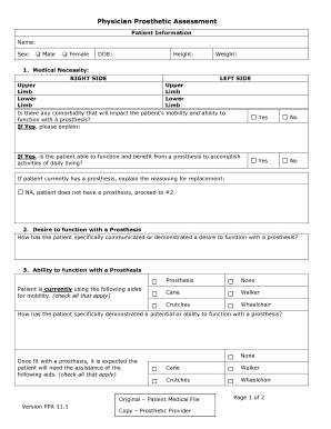 Hanger Clinic Order Forms