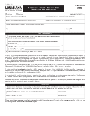  Louisiana Solar Tax Credit 2017