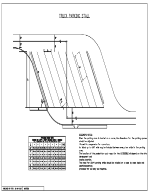 TRUCK PARKING STALL  Form