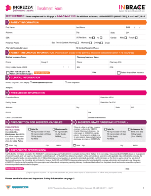 Inbrace Support Program  Form