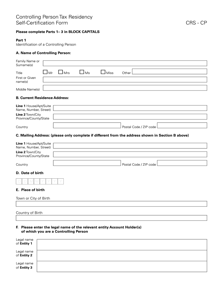 Form Crs Sample