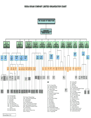 Nzoia Sugar Company Organization Structure  Form