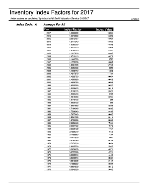 Marshall and Swift Cost Index PDF  Form