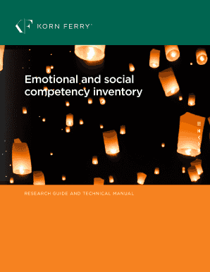 Emotional and Social Competency Inventory  Form