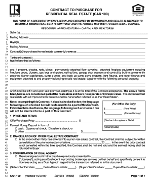 Car Real Estate Forms