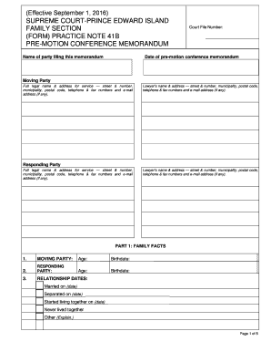 Memorandum Information