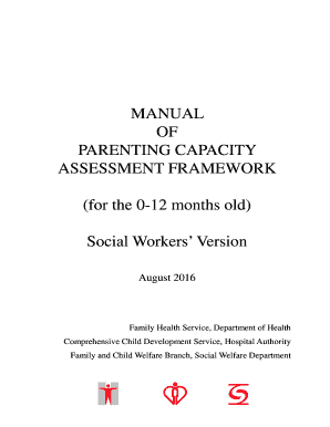Manual of Parenting Capacity Assessment Framework  Form