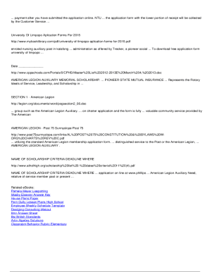 Application for Regular Pioneer Service S 205  Form