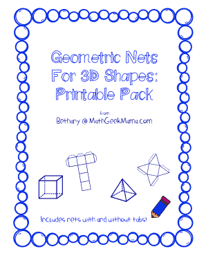 Printable 3d Nets  Form