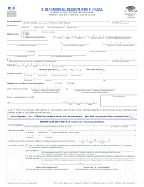 Get and Sign Certificat De Cession PDF  Form