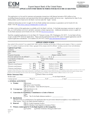 Medium Term Application Guidelines EIB03 02g  Form